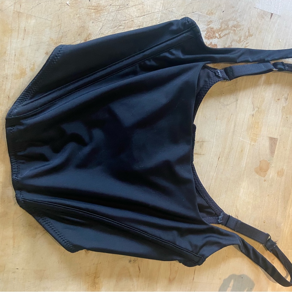 Urban Outfitters Black Satin Corset